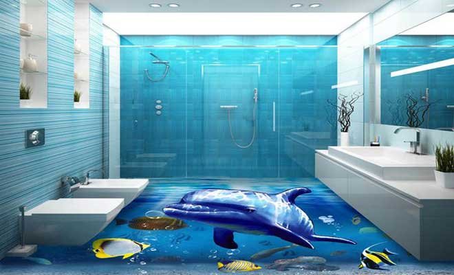 3d bathroom tiles