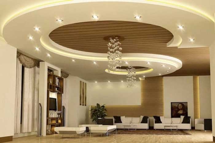 POP false ceiling design for living room
