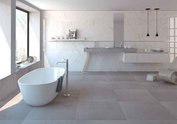 large bathroom floor tiles