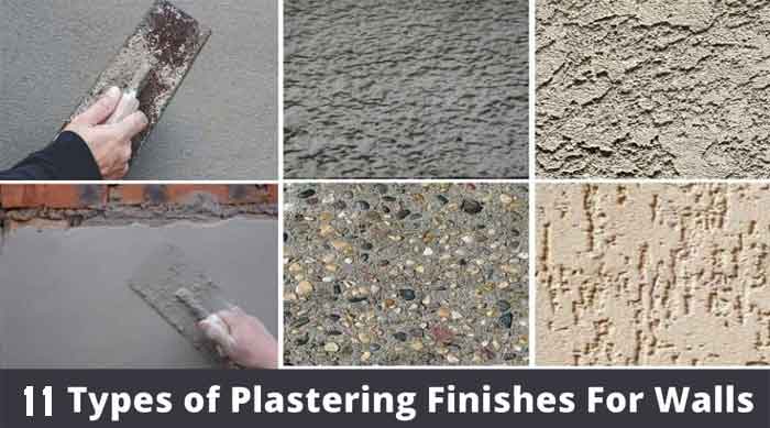 types of plastering for walls
