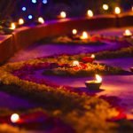 Diwali-Decoration-deepak-flowers