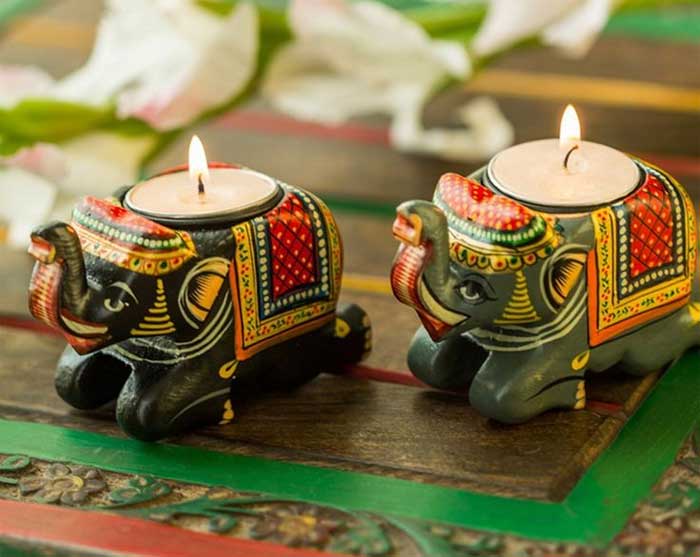 Clay Elephant Ideas on Diwali