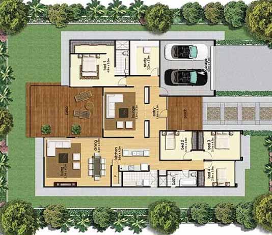 30 by 40 Feet 2bhk 3BHK House  Map  with Photos  DecorChamp