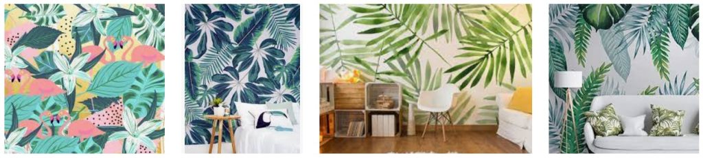 Tropical Wallpaper Design Ideas