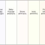 shades-of-white-colour