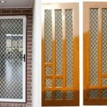 wire gauged doors