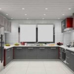 U-shaped-modular-kitchen