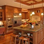 brown-wooden-modular-kitchen