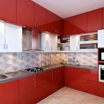 cherry-red-l-shaped-kitchen-design
