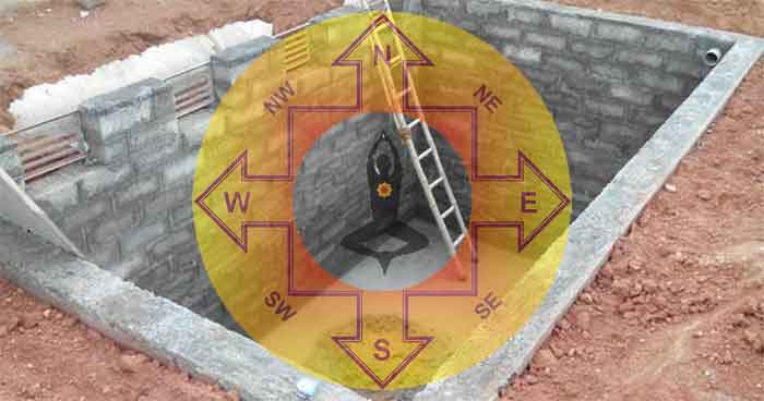 vastu direction for underground water tank