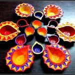 Colorful Diyas
