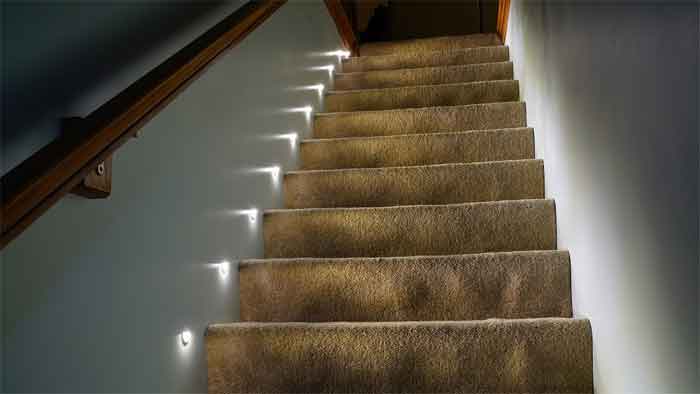 staircase led light design