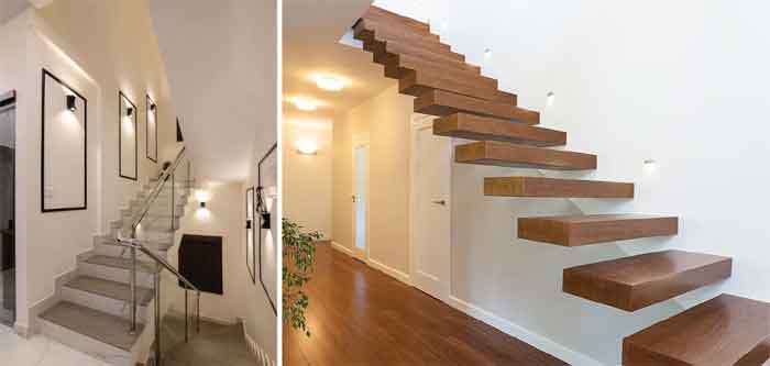 types of staircase designs