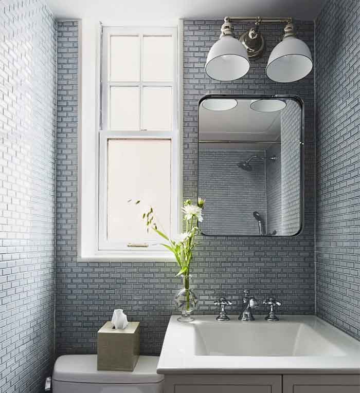 single color budget small bathroom ideas