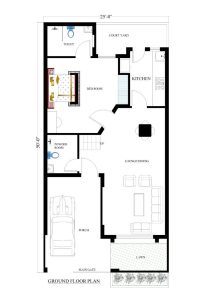 House plan map for home
