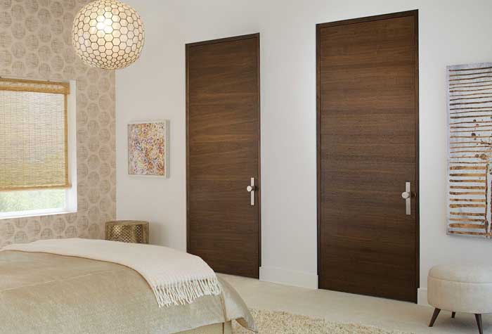 flush bedroom door design ideas