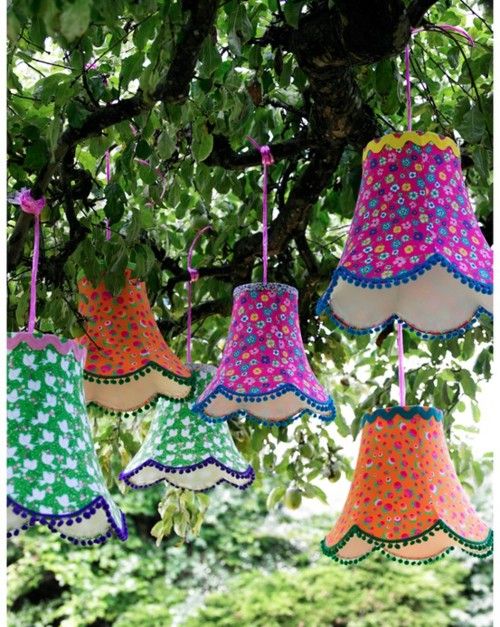 Diwali Lampshades Decoration