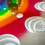 rainbow-diwali-rangoli-design