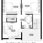 30×30-house-plan-with-parking