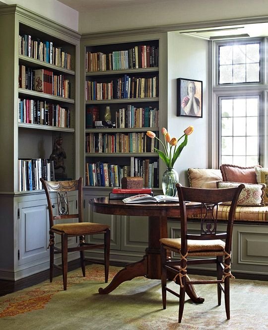 Home Library Designs