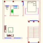 house map for 25x24 Feet Plot
