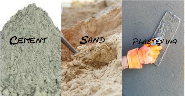 Cement Sand Ratio for Thickness