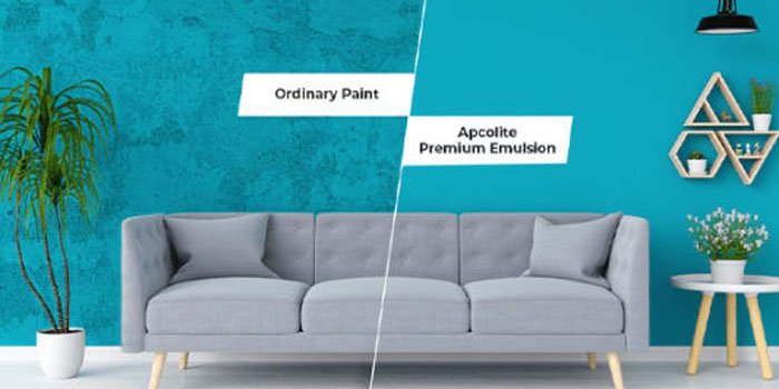 why plastic emulsion paint for wall