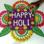 holi-rangoli