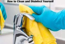 Clean and Disinfect Yourself