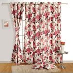 Floral Window Curtains