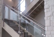 Installing Glass Railings in Staircases