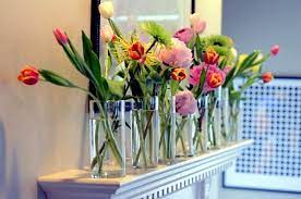 flower glass decoration
