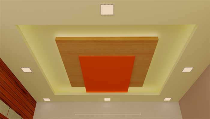 simple gypsum false ceiling design for hall