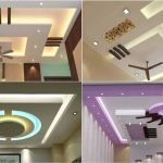 trendy-gypsum-board-ceiling