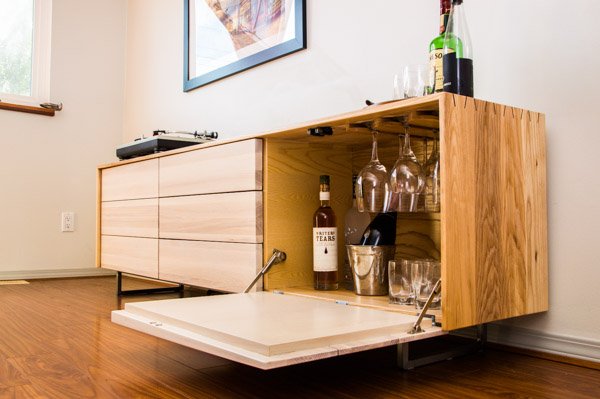 Credenza Bar Ideas