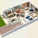2bhk-east-facing-3d-house-plan-vastu