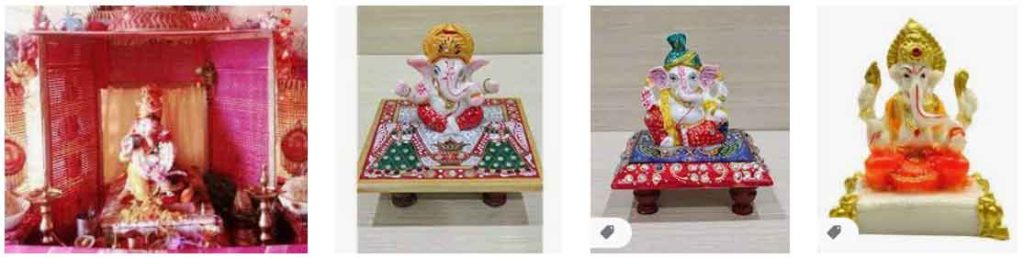 Ganesha Chowki Decoration