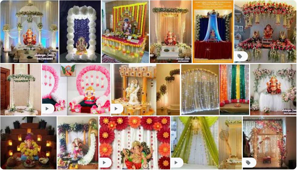 Ganpati Decoration Ideas