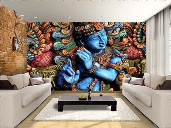 god krishna wallpaper