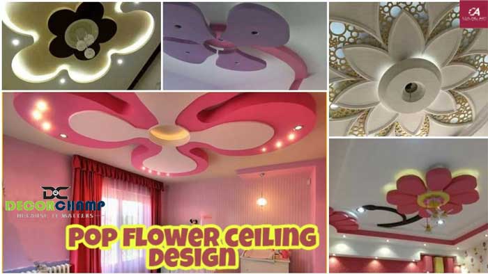 floral pop design for hall