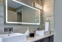 Bathroom Cabinet with Mirror