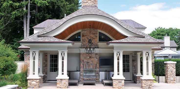 Curved Window Roof Design