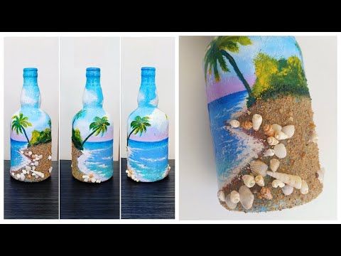 Beach Plastic Bottle Printing Ideas