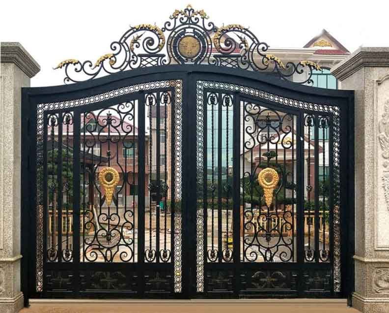 Italian main iron gate design