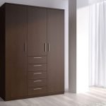 matte-wooden-almirah-design