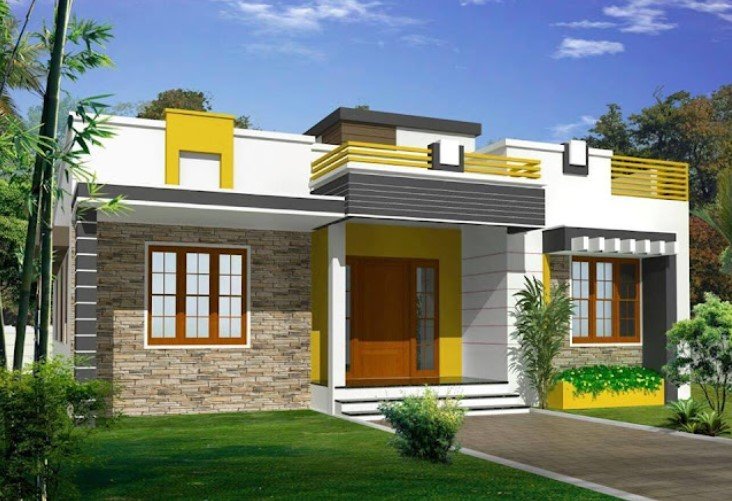 Single Floor House Design