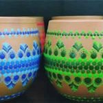 plant-pot-dot-painting