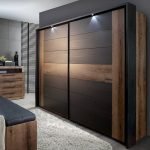 sliding-wooden-almirah-with-sunmica-design