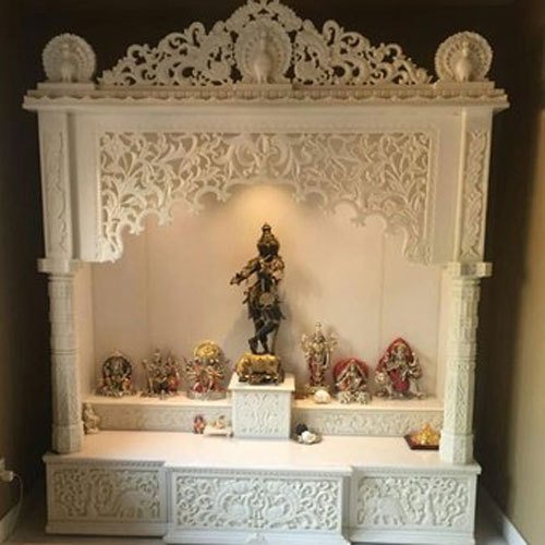 traditional marble mandir design