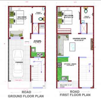 15 by 30 house plan